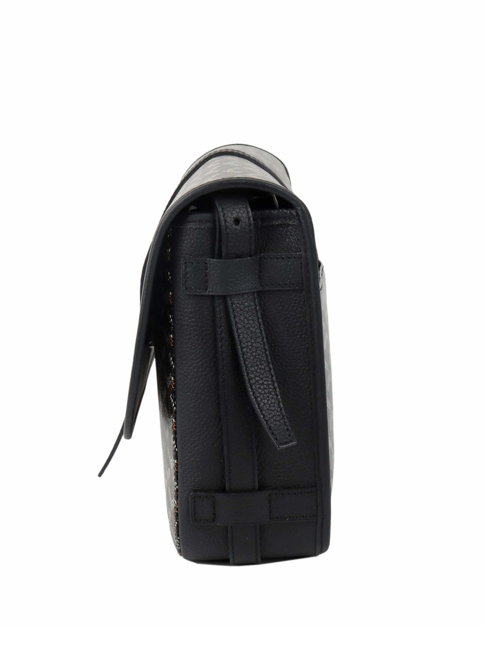 Goyard Black Belvedere MM Bag.