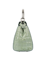 Fendi Peekaboo Crocodile Mini Mint Green
