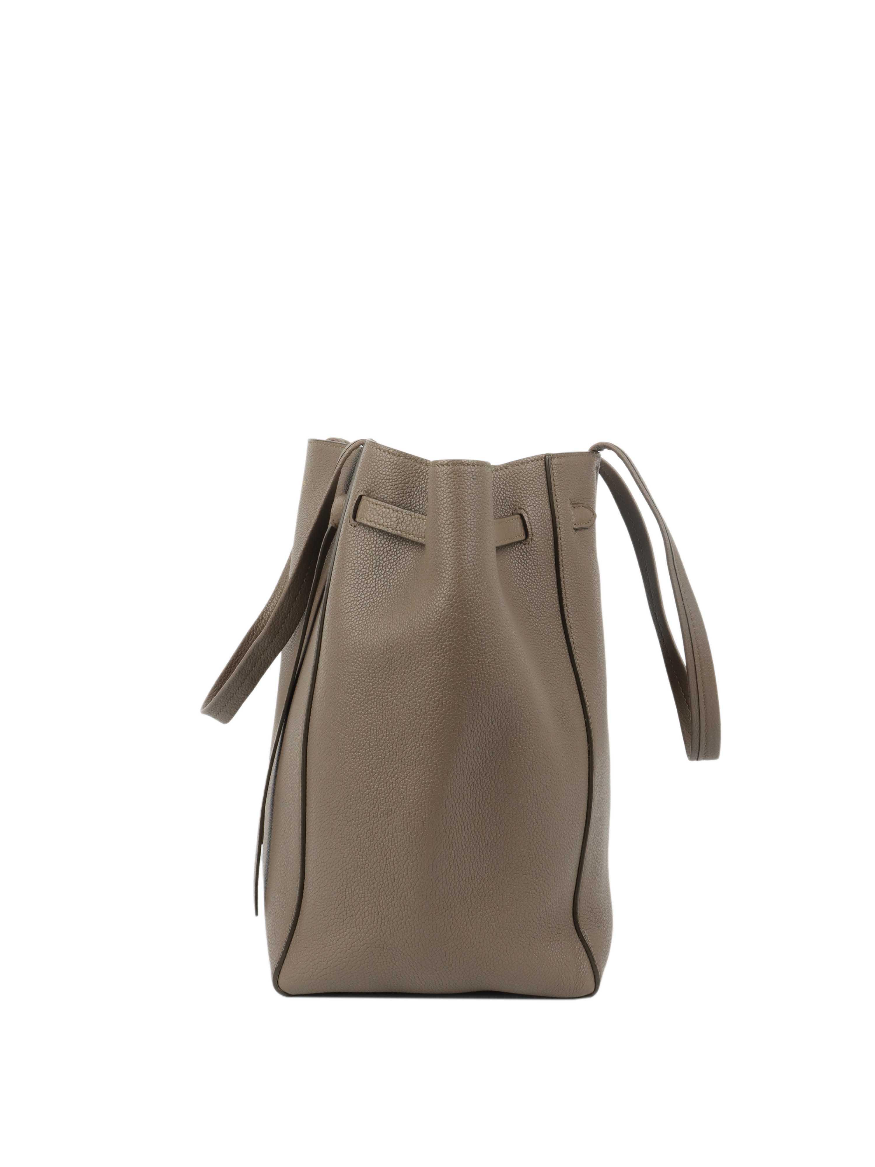 Celine Dark Grey Phantom Tote Bag.