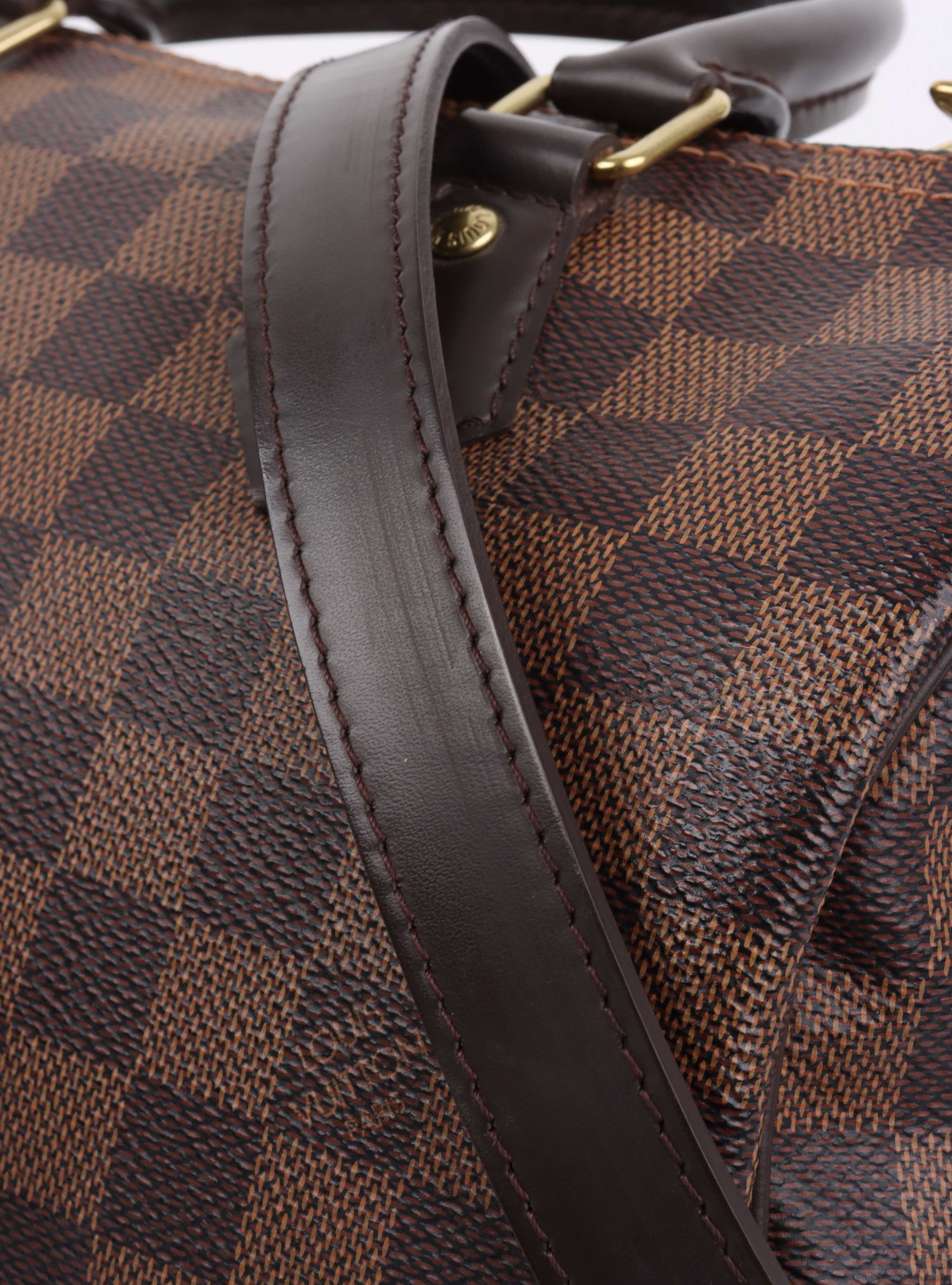Louis Vuitton Damier Ebene Speedy 25 Bandouliere.