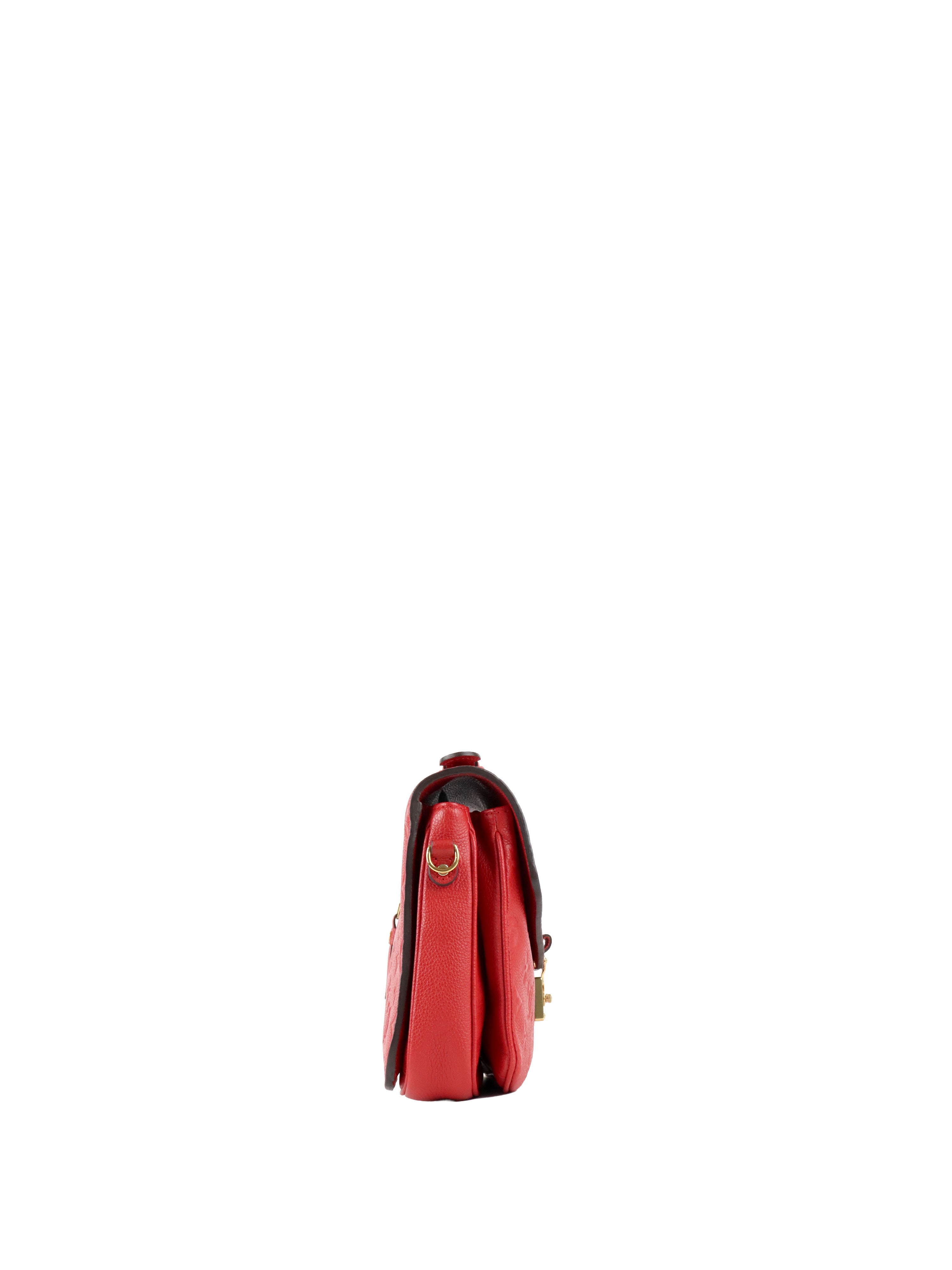 Louis Vuitton Red Monogram Empriented Metis Bag