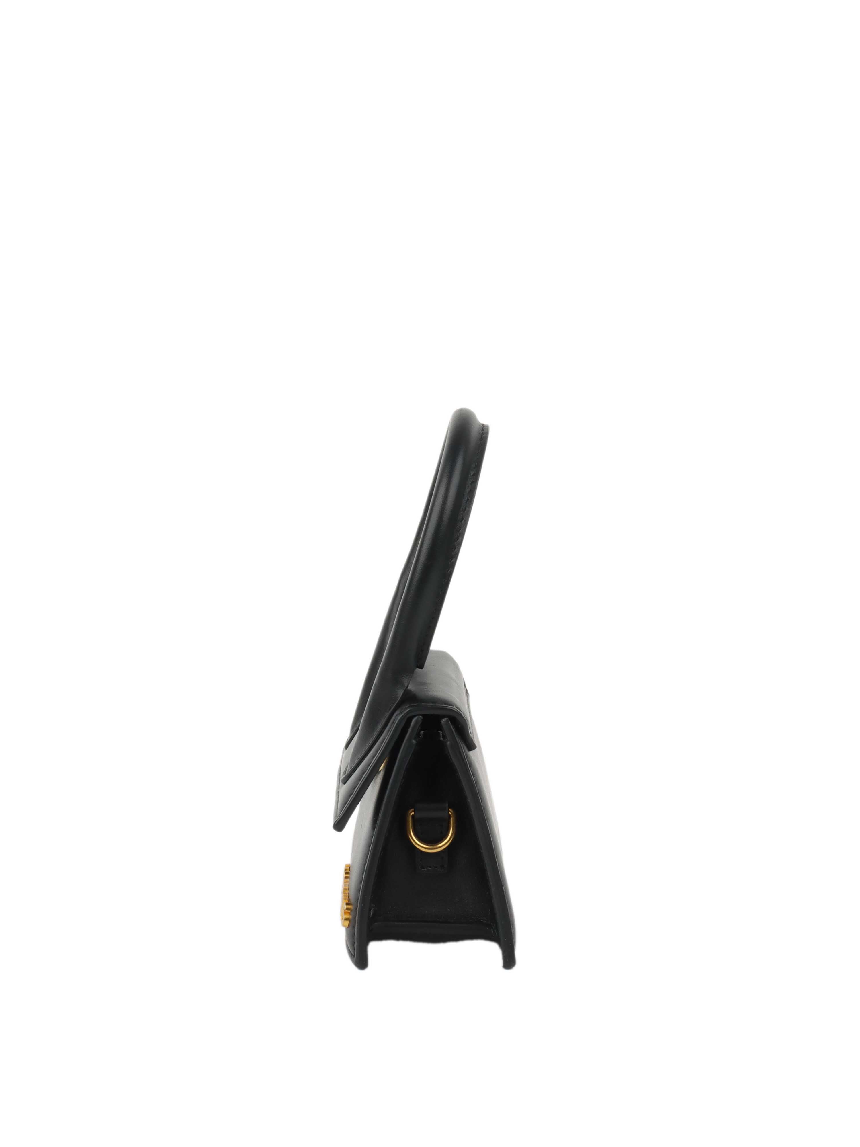 Jacquemus Black Le Chiquito Mini Bag.