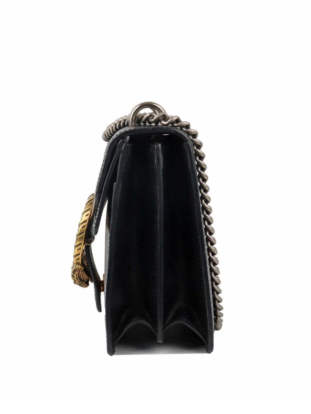 Gucci Small Black Dionysus Web Bag.