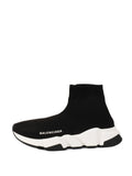 Balenciaga Black Speed Recycled Knit Sneakers.