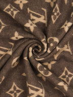 Louis Vuitton Dark Brown Neo Monogram Blanket