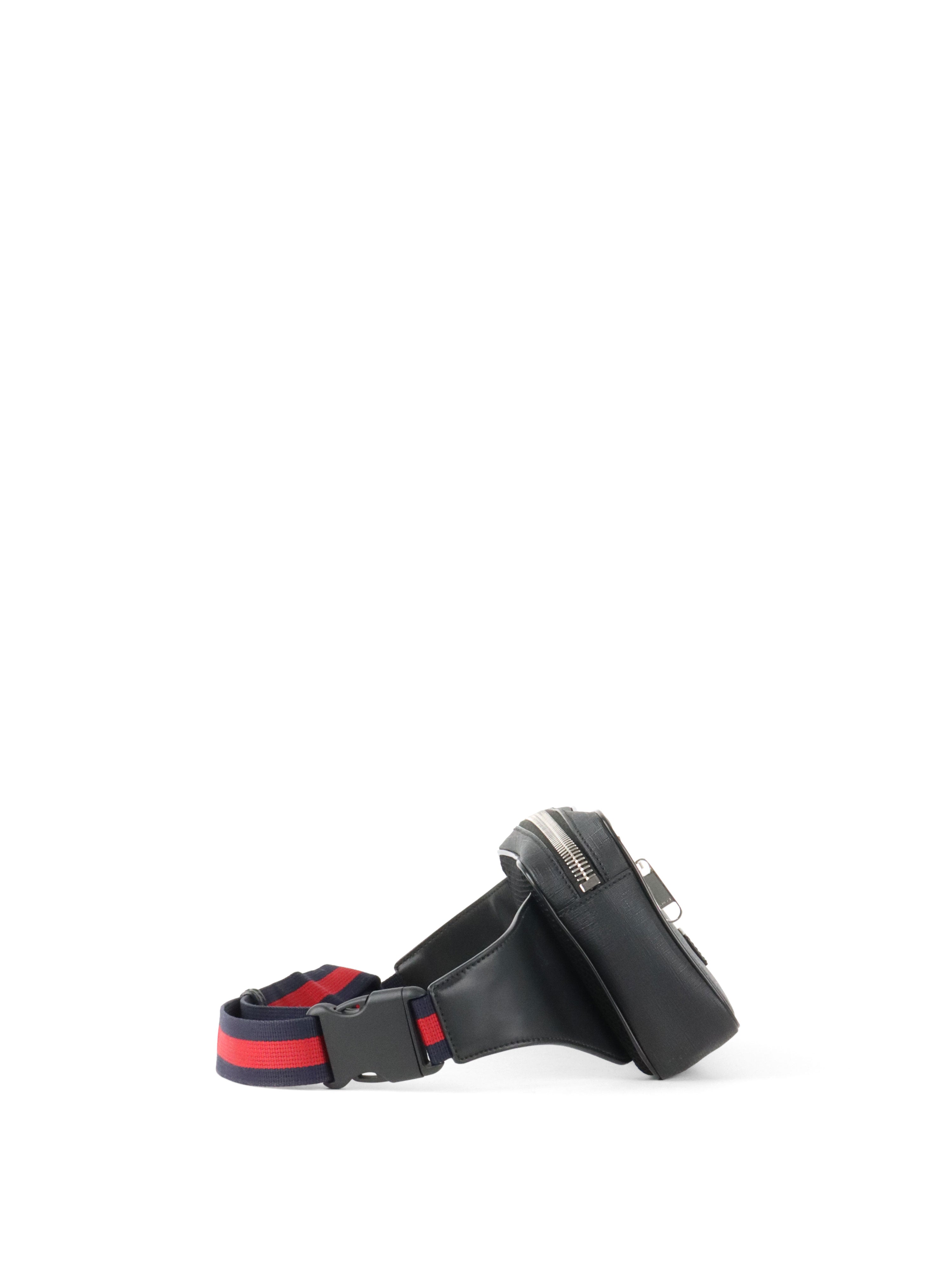 Gucci Black GG Supreme Belt Bag