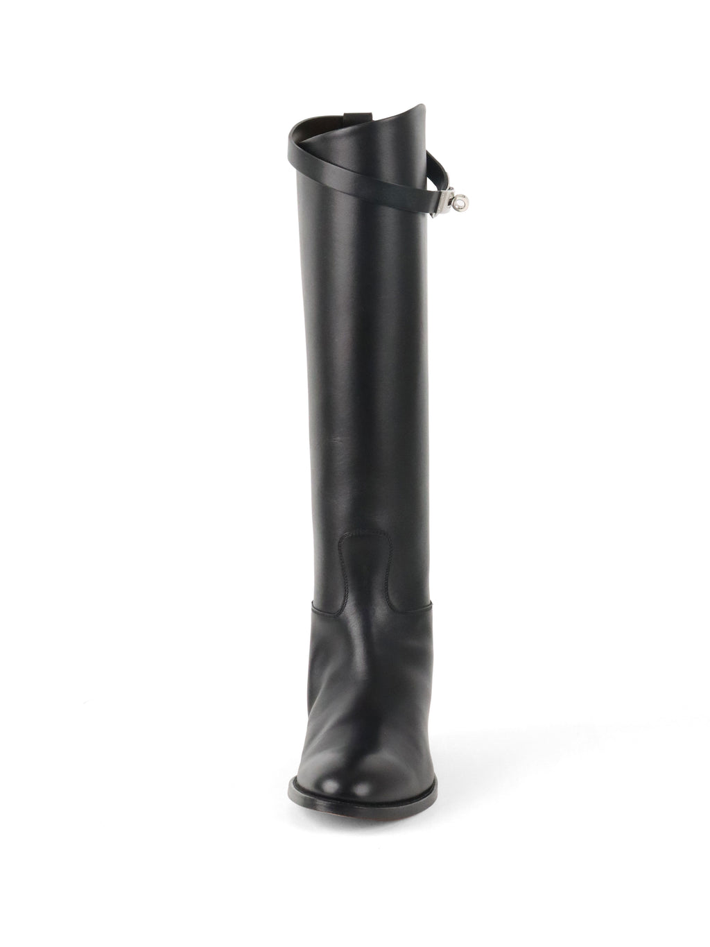 Hermes Noir Jumping Boots size 39 PHW
