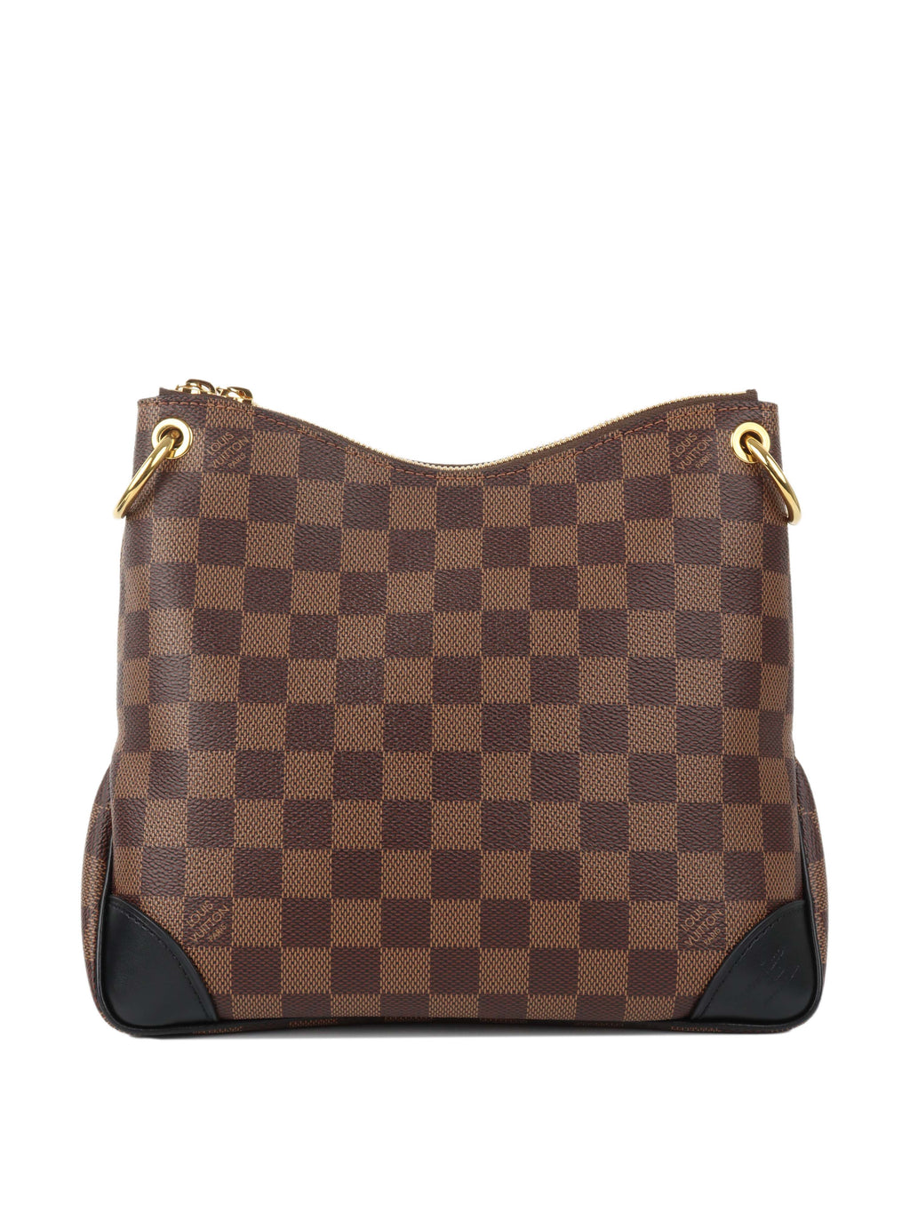 Louis Vuitton Black Damier Ebene Odeon PM Bag.