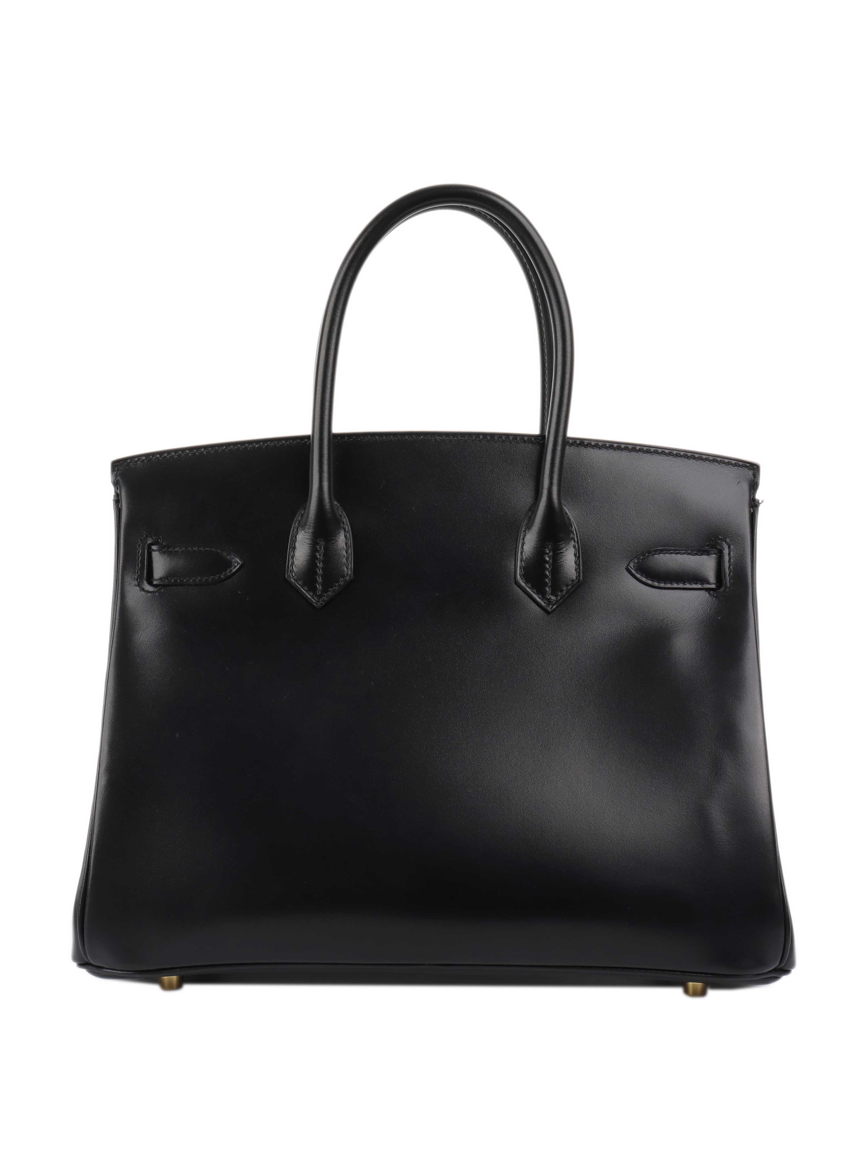 Hermes Black Box Birkin 30 GHW.