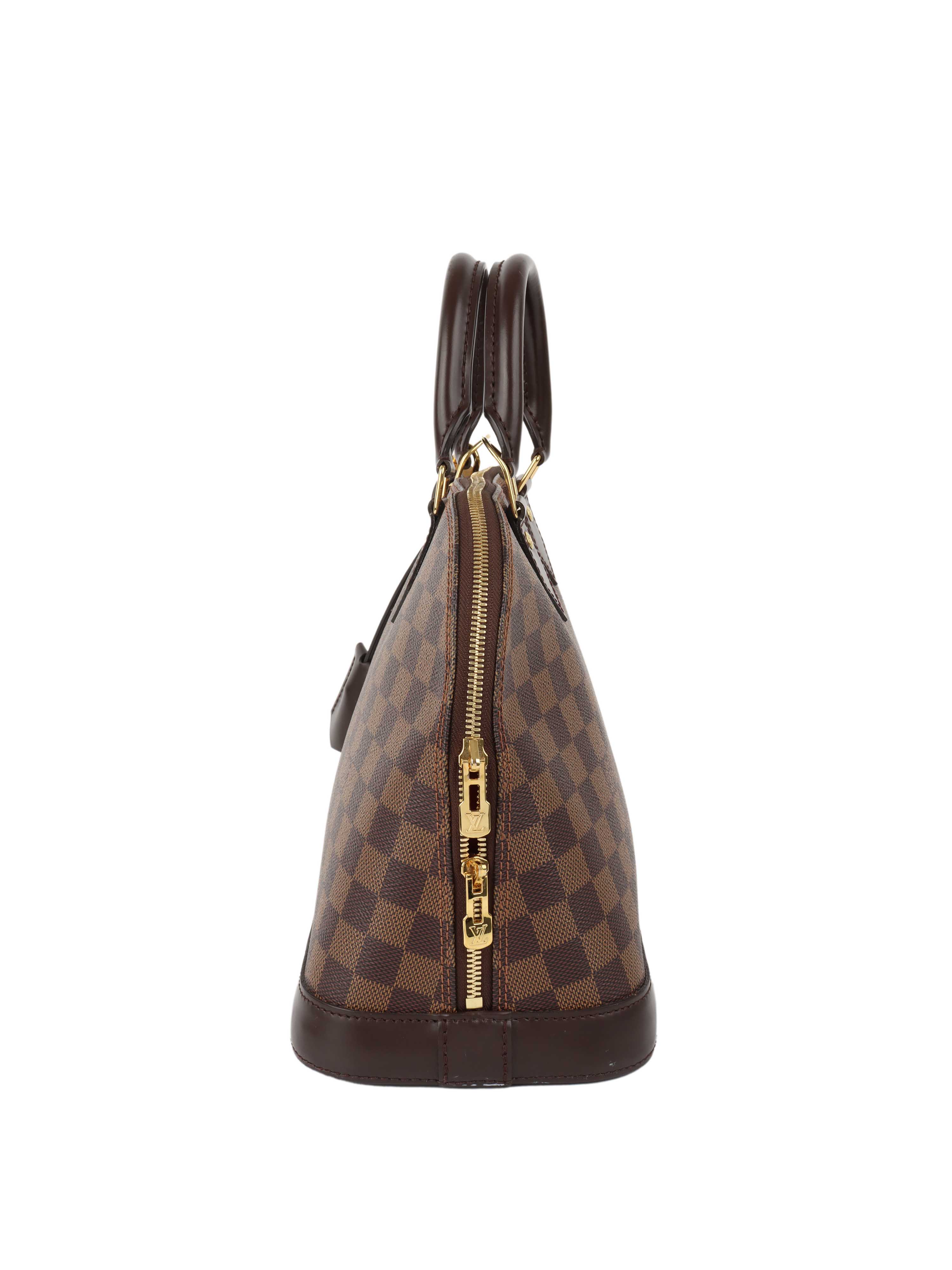 Louis Vuitton Damier Ebene Alma PM.