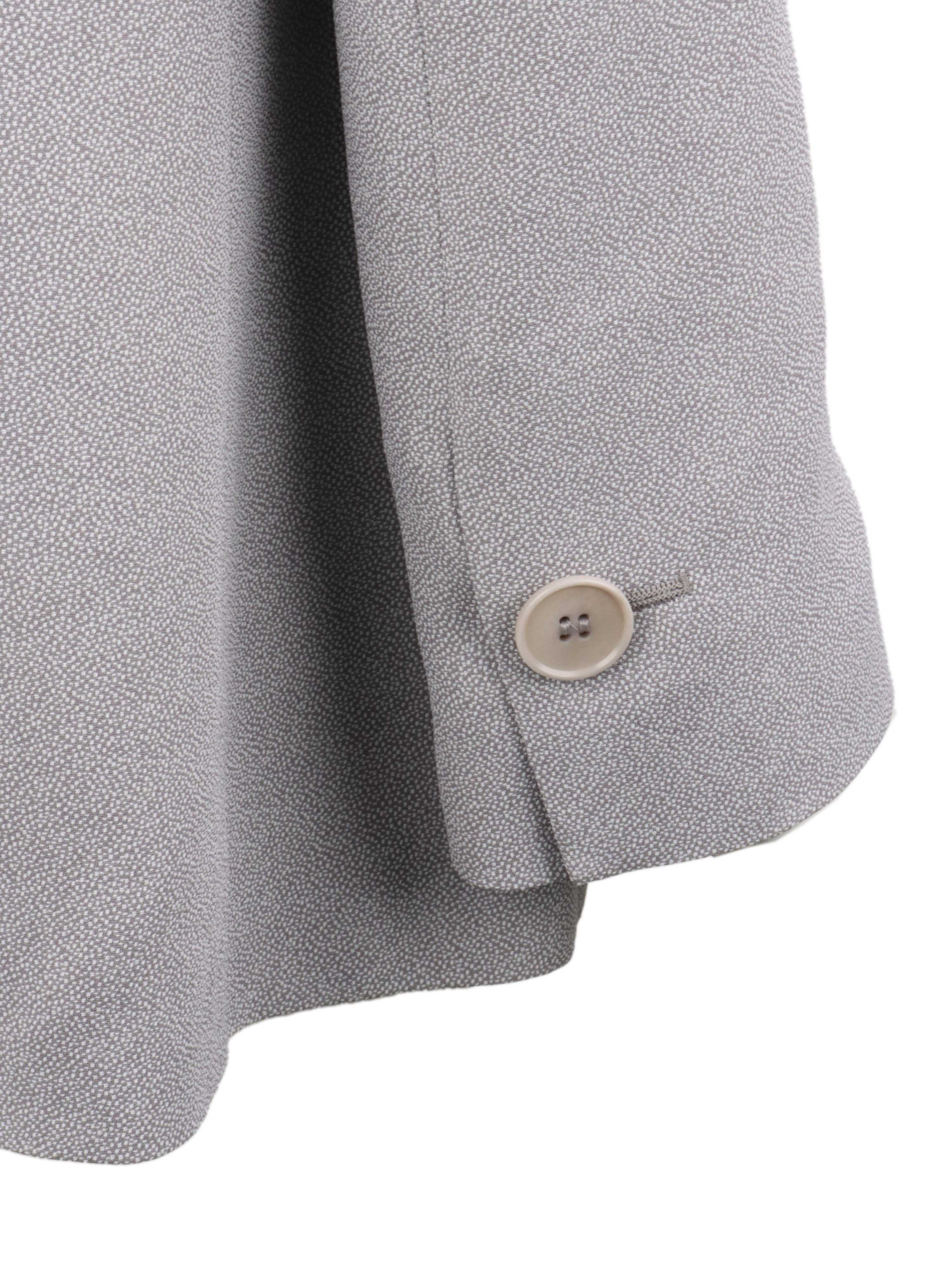 Giorgio Armani Grey Dotted Blazzer.