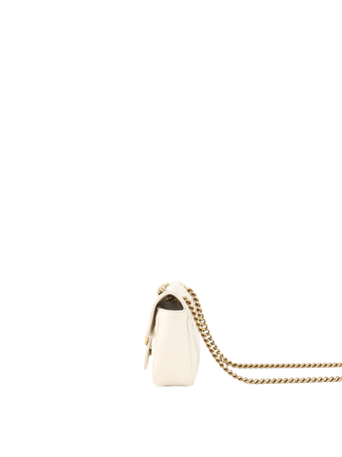 Gucci Small White Marmont Bag