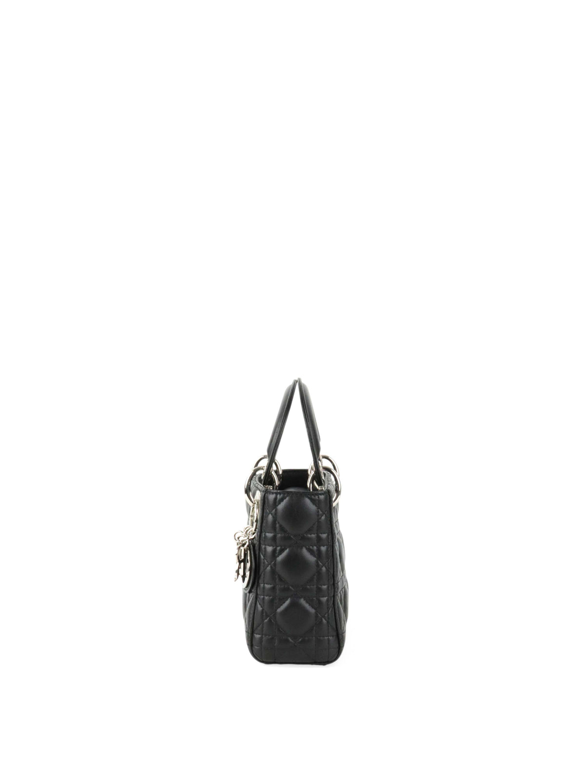 Dior Black Cannage Mini Dior SHW