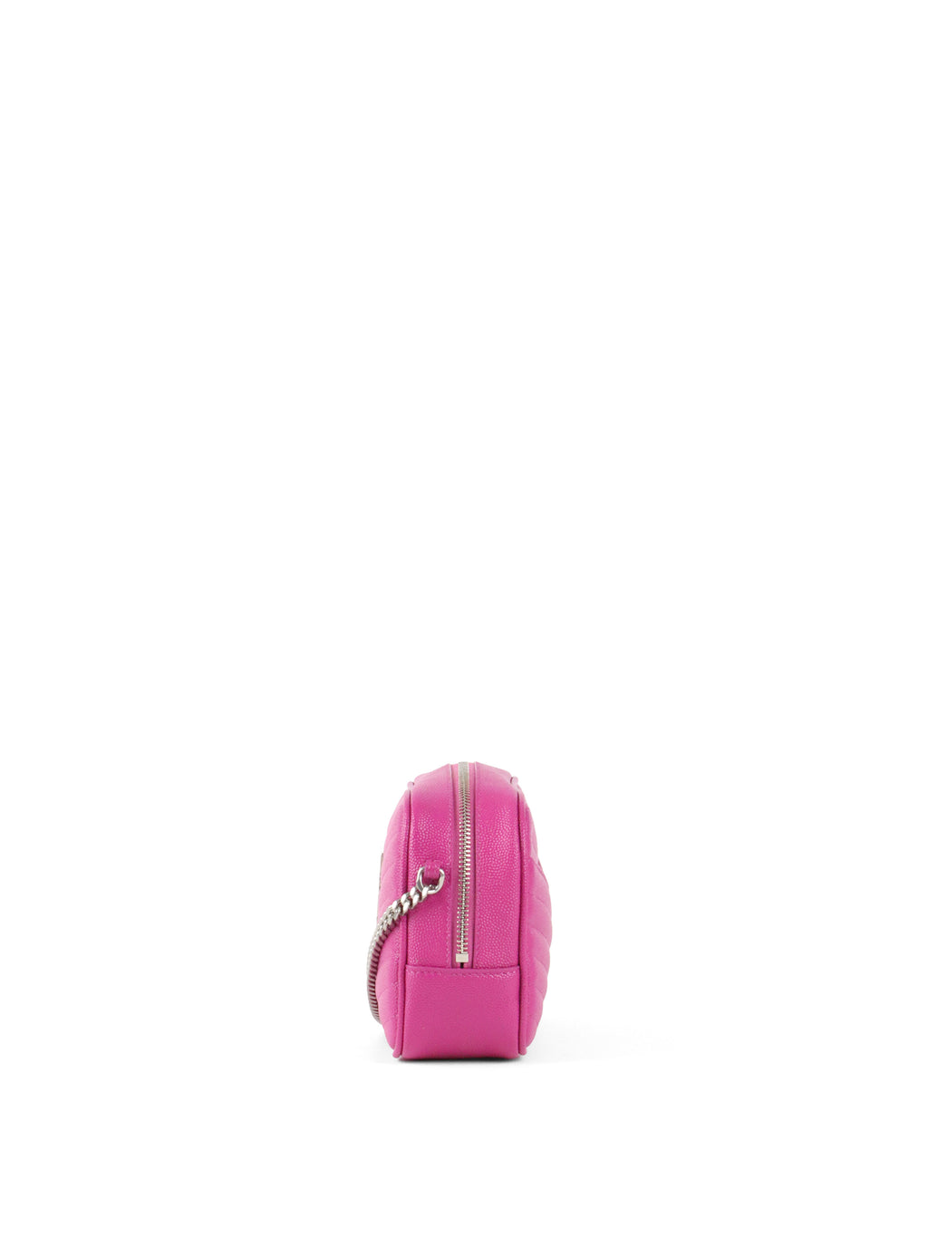 Saint Laurent Bright Pink Lou Mini Camera Bag