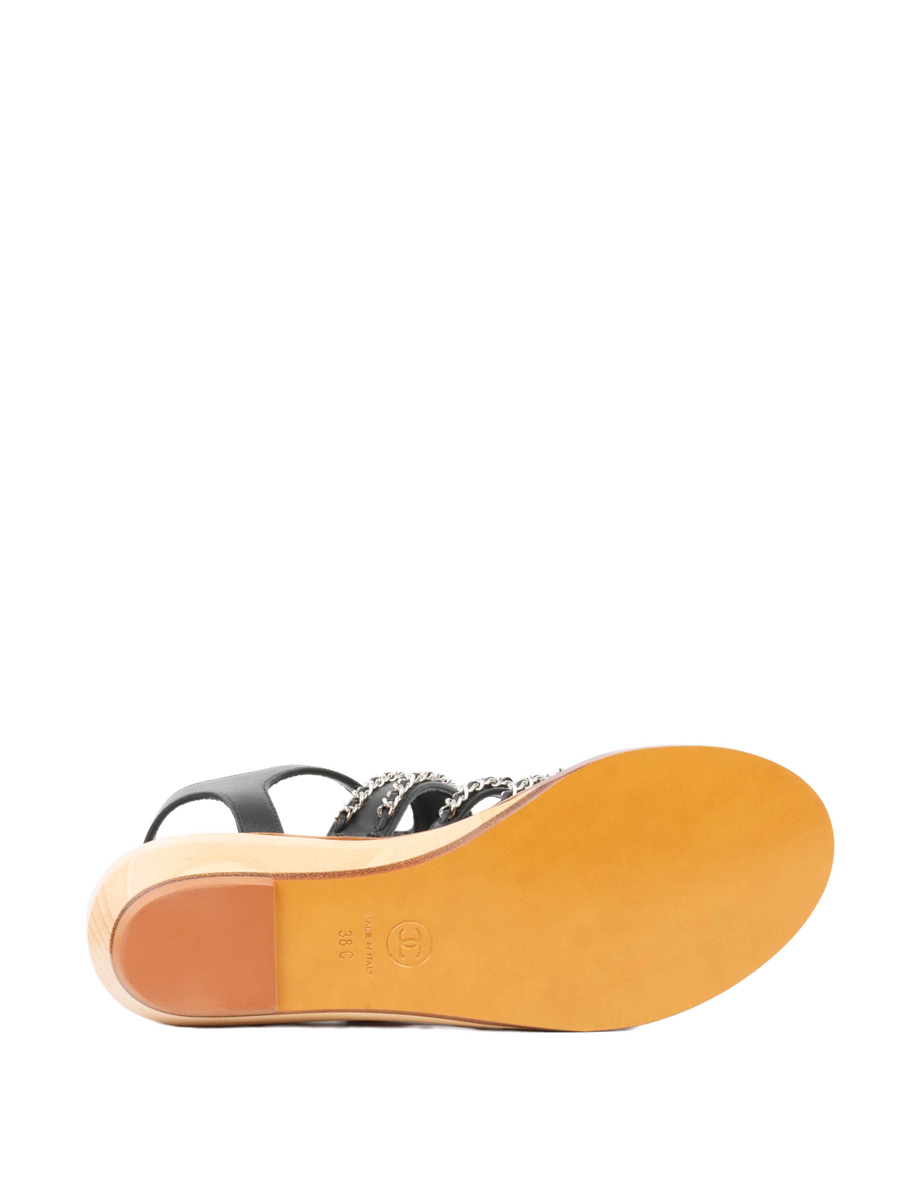 Wooden sandal sales