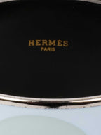 Hermes Light Blue Extra Wide Bangle.