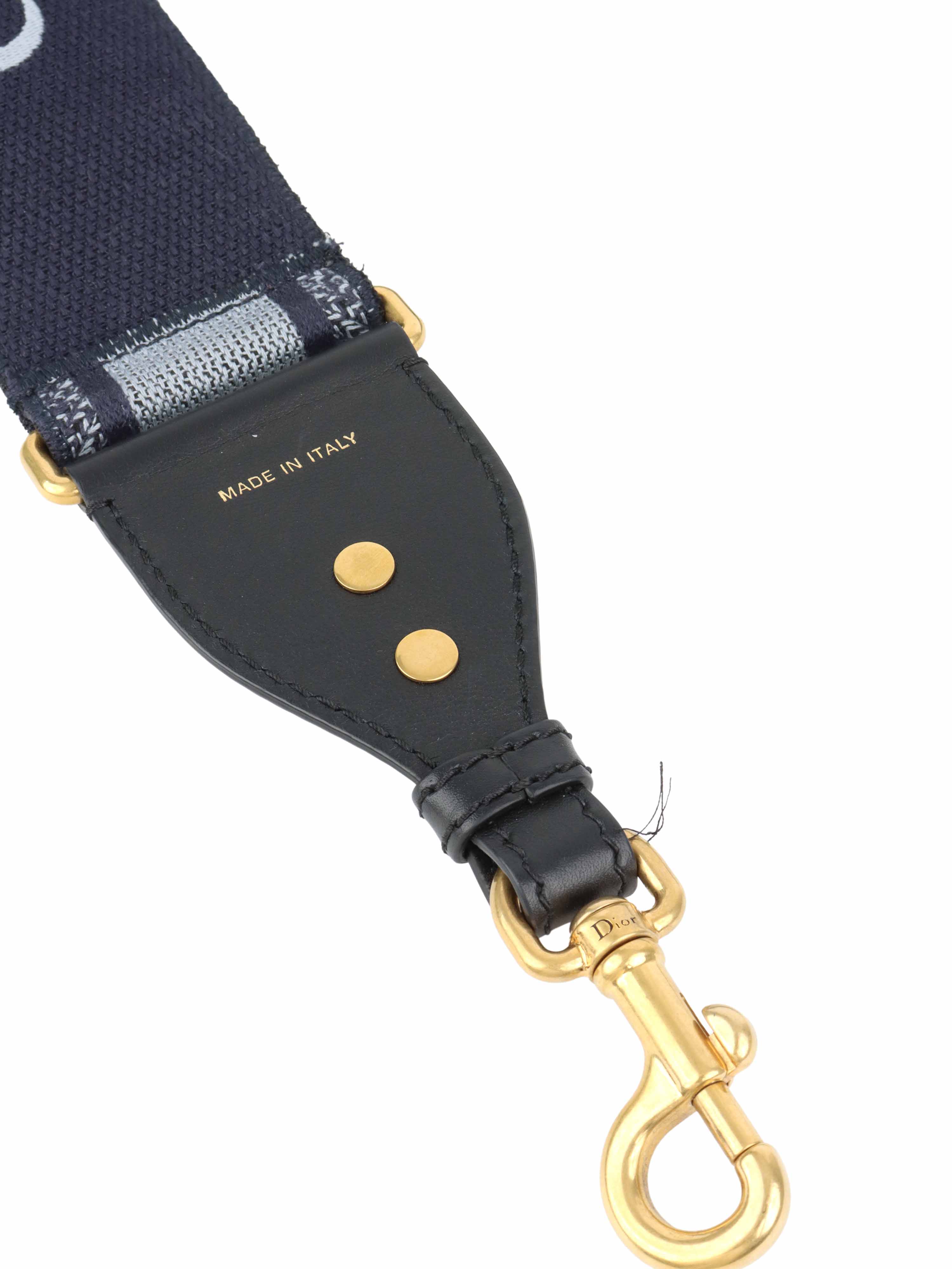 Dior Blue Guitar Shoulder Strap.