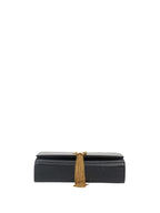 Saint Laurent Black Small Kate Tassel Shoulder Bag.