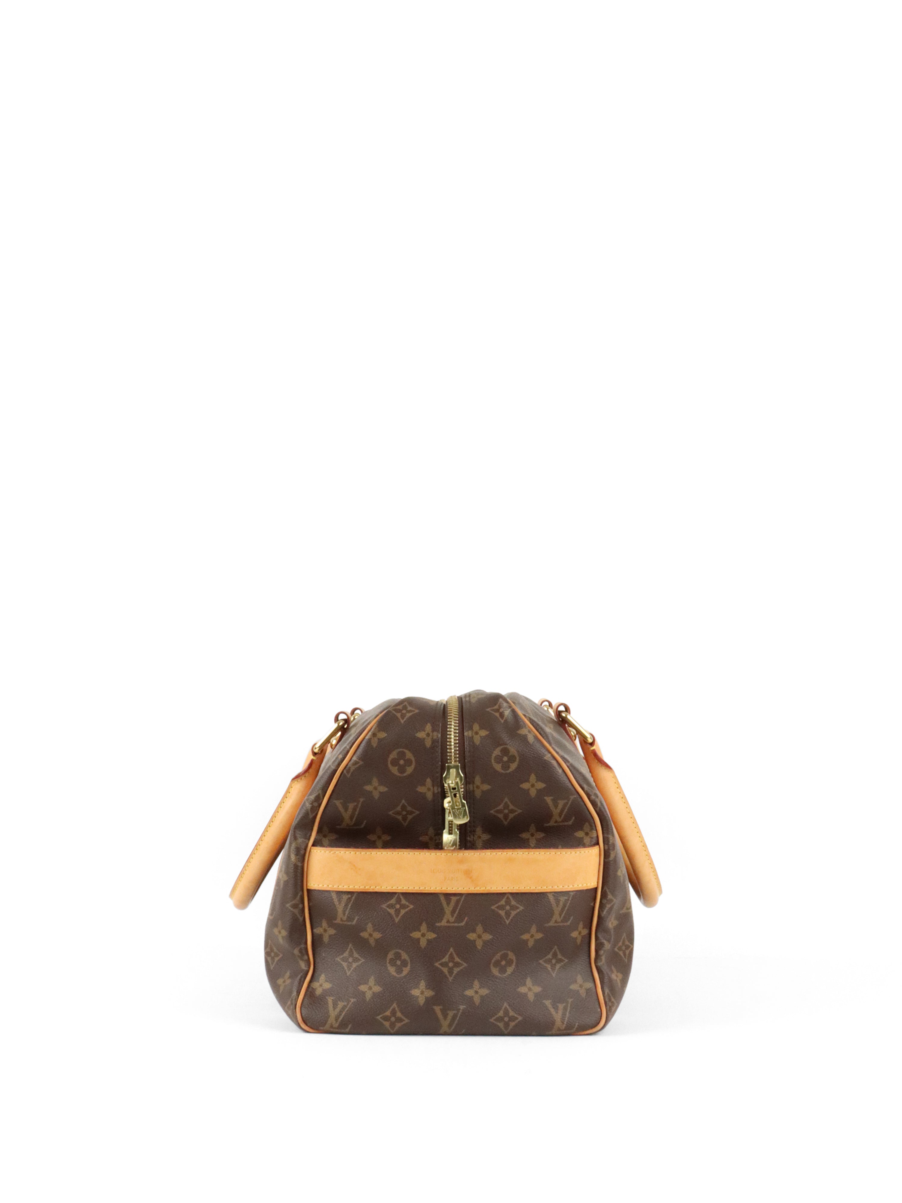 Louis Vuitton Vintage Monogram Carryall Duffle Bag