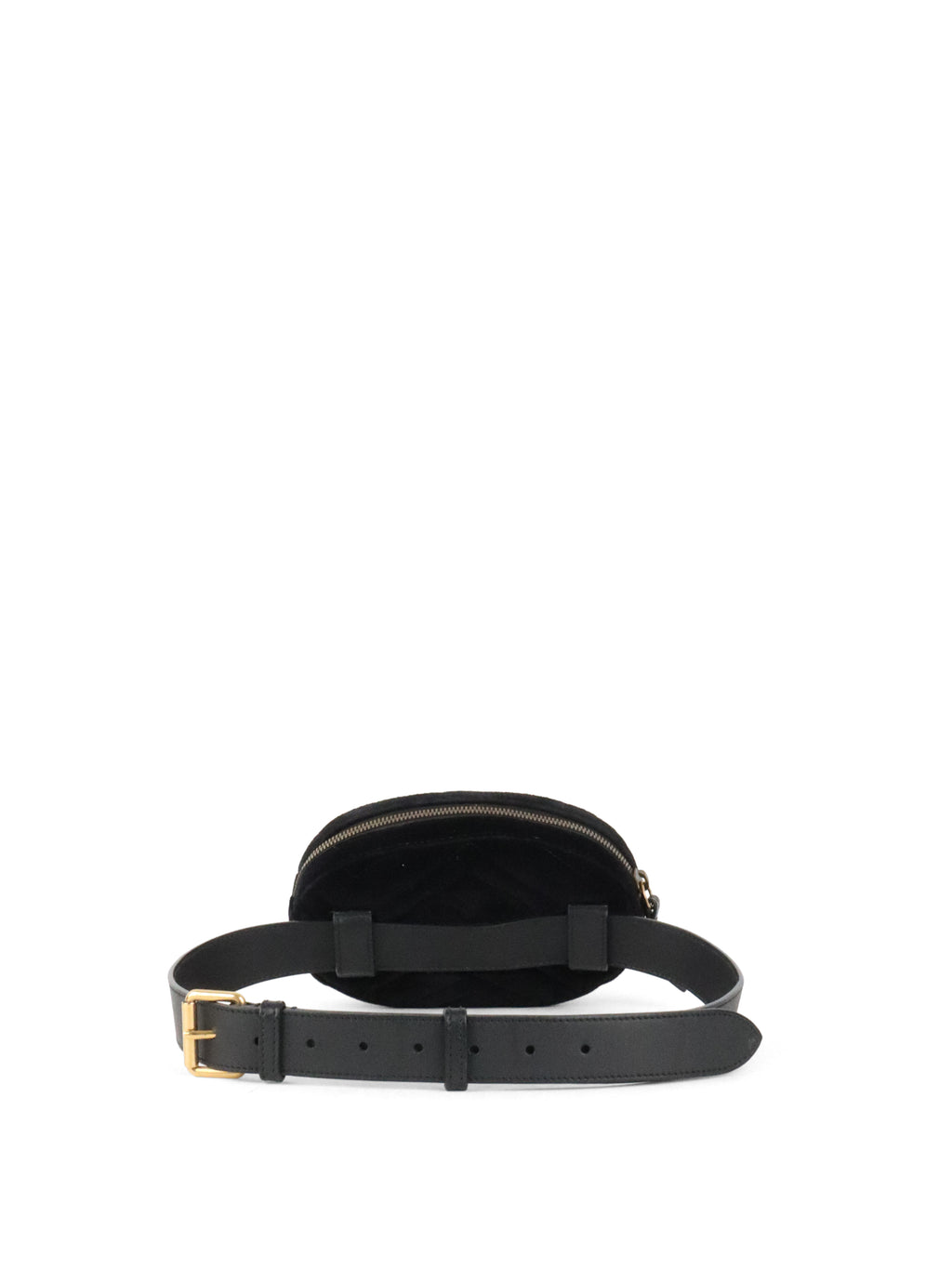 Gucci Black Velvet Belt Bag