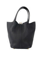 Hermes Picotin Lock 18 Touch Bag with Alligator Handle