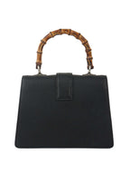 Gucci Black Dionysus bag with bamboo handle.