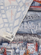 Hermes Ardoise & Blanc City of Light Scarf