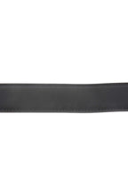 Hermes All Black Matte H Belt.