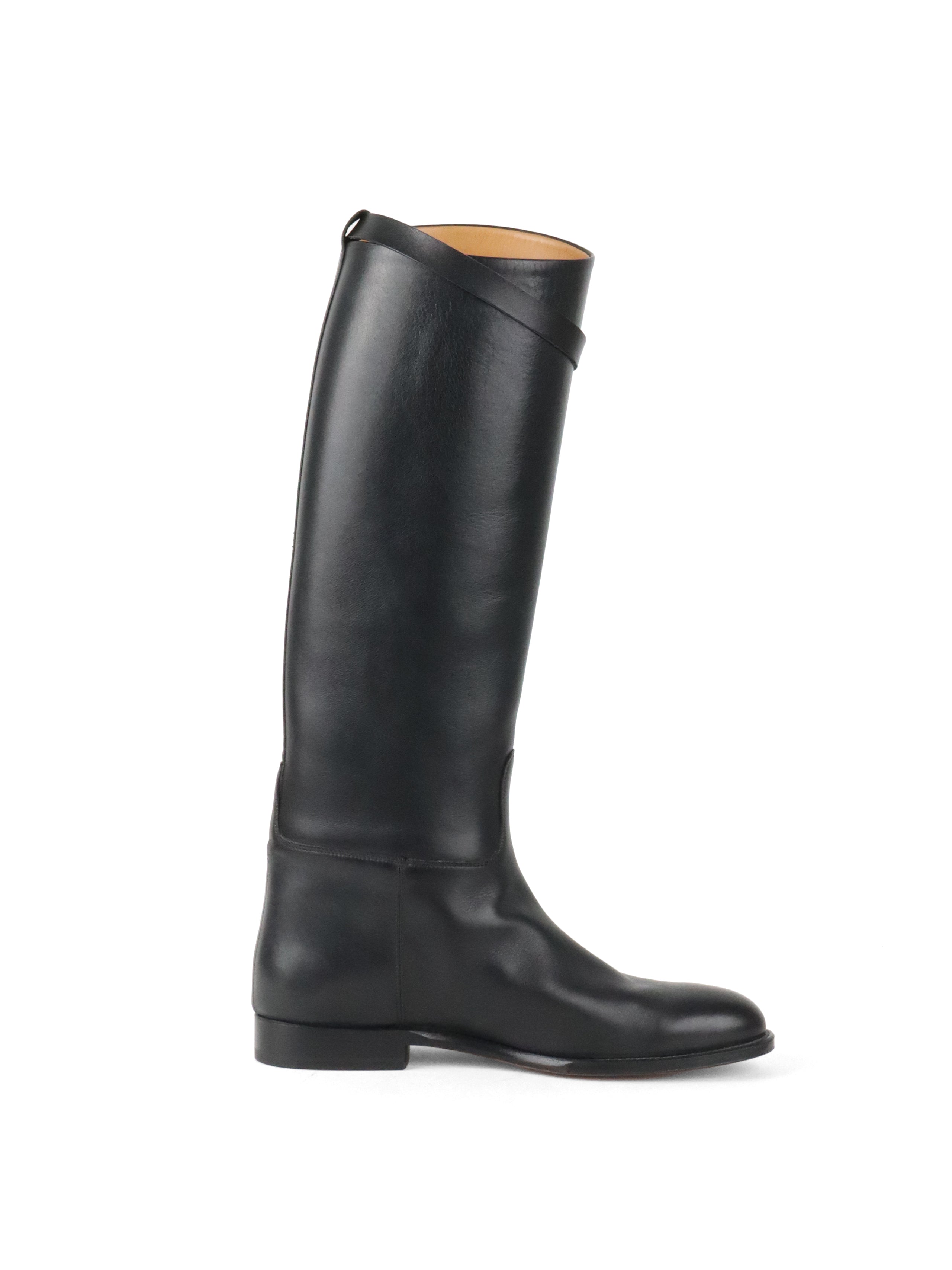 Hermes Black Jumping Boots PHW size 39