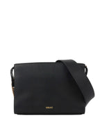 Versace Black Virtus Chain Shoulder Bag.
