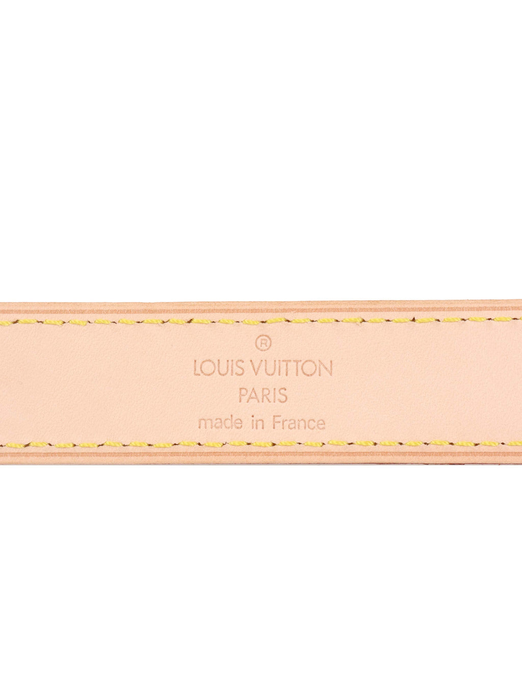 Louis Vuitton Long VVN Leather Bag Strap.