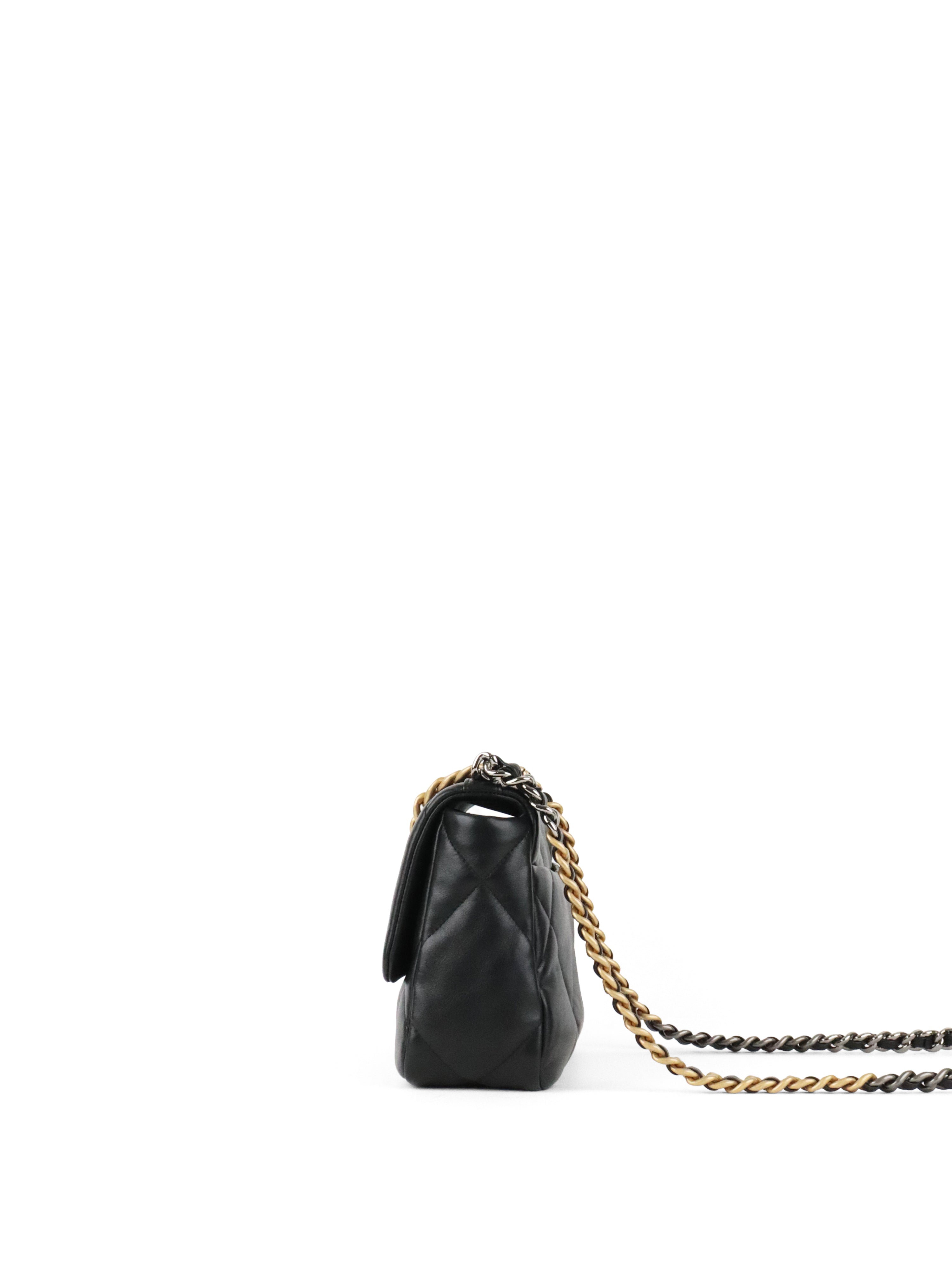 Chanel Small Black C19 Bag