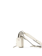 Prada White Saffiano Crossbody Bag