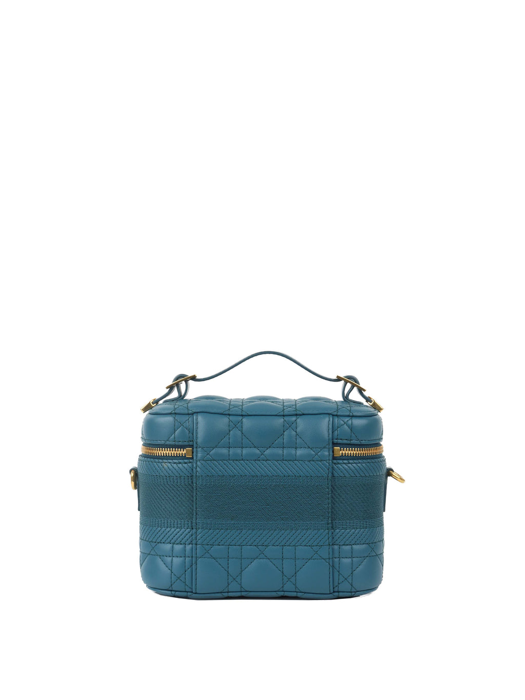 Dior Deep Blue Travel Vanity Case with Shoulder Strap.