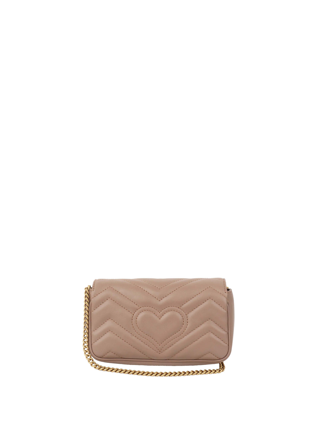 Gucci Dusty Pink Super Mini Marmont Matelasse.