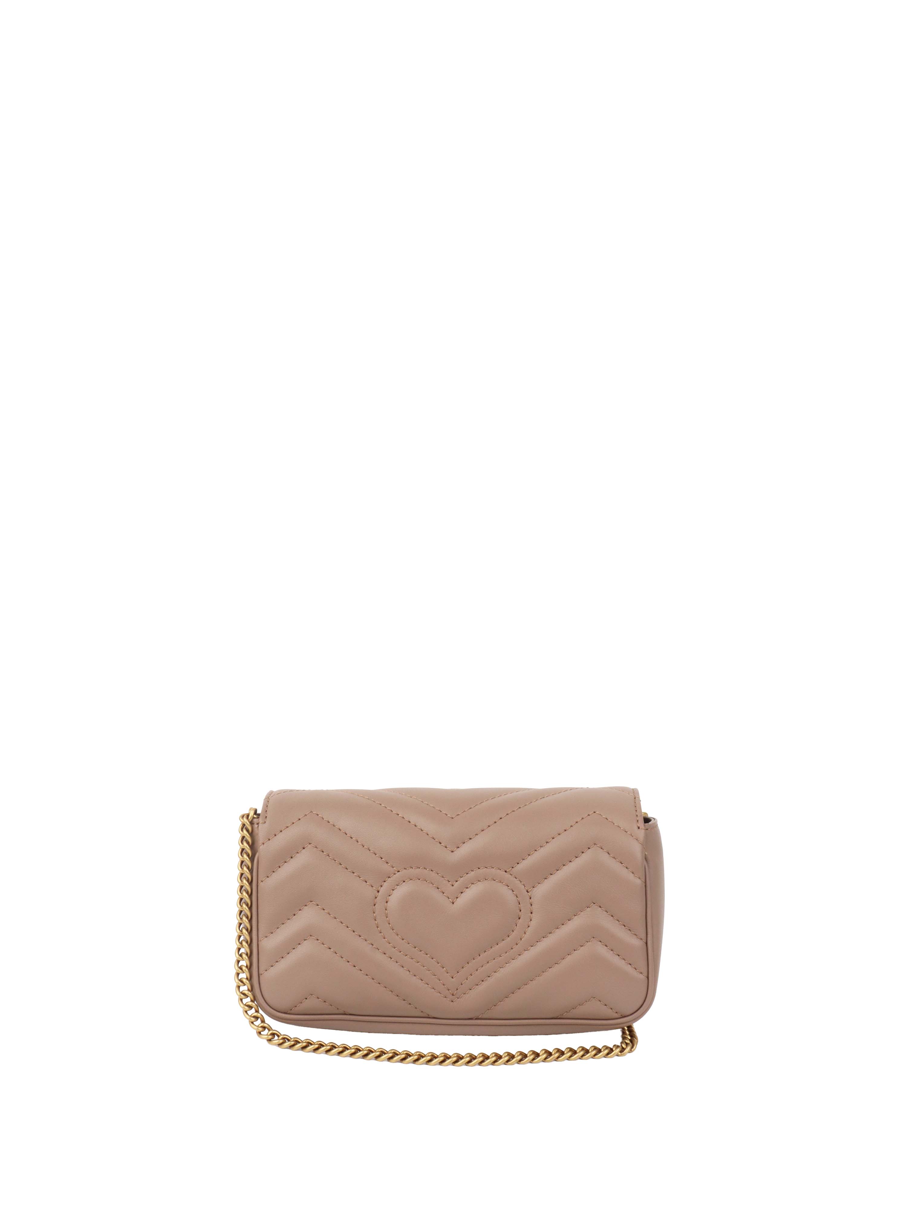 Gucci Dusty Pink Super Mini Marmont Matelasse.