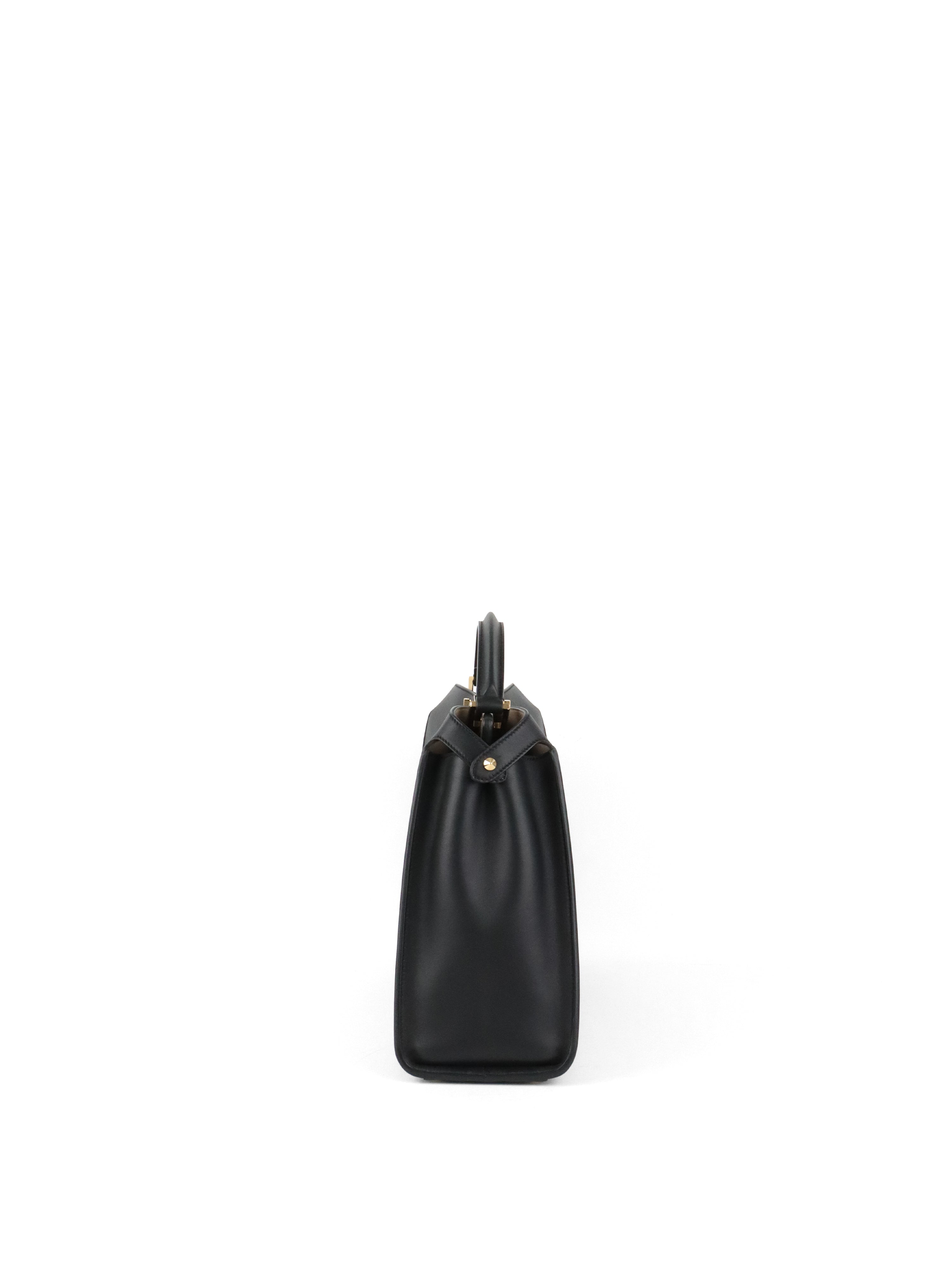 Fendi Black Peekaboo Bag GHW