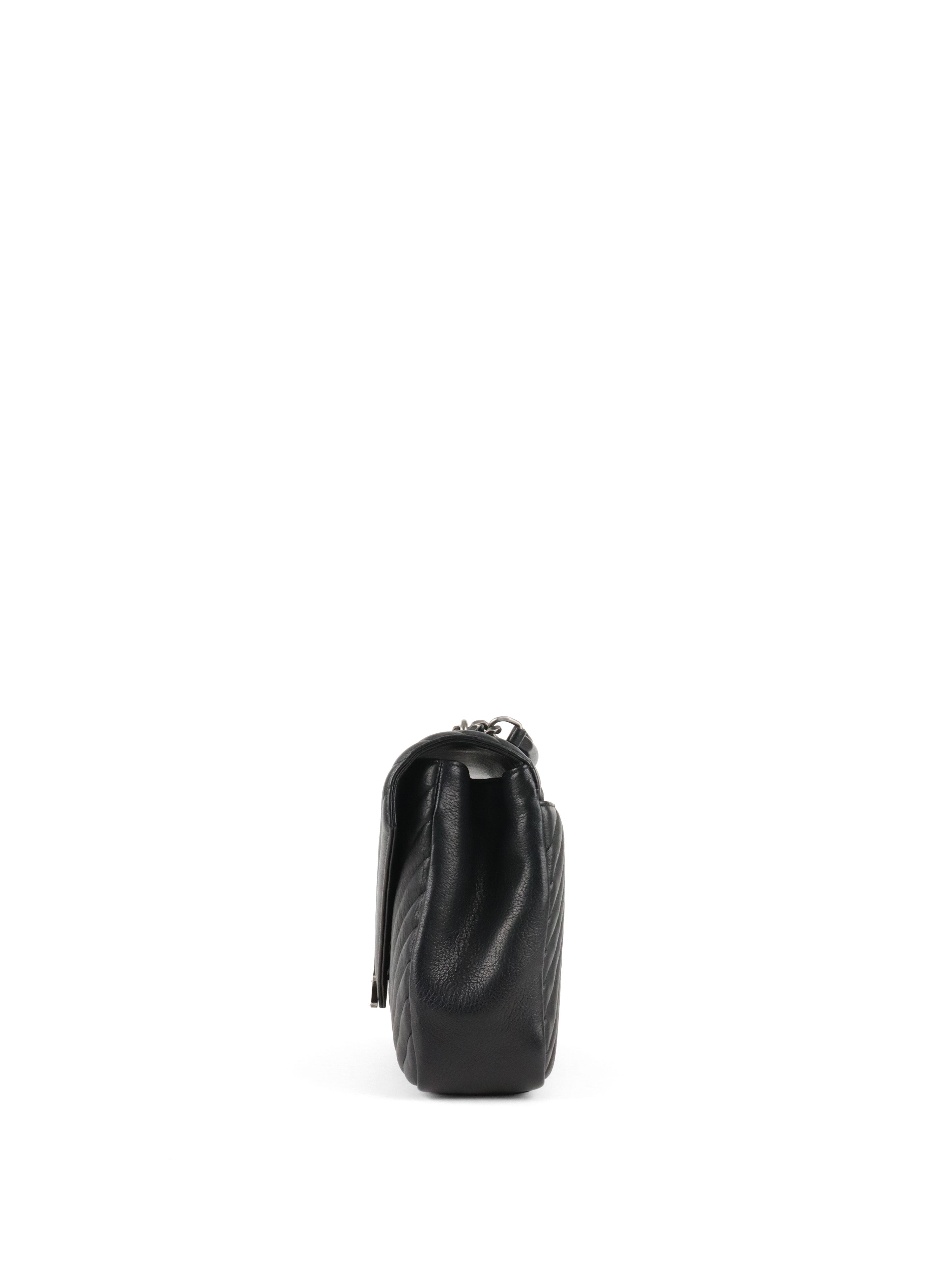 Saint Laurent Large Black College Bag