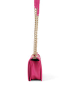 Chanel Berry Pink Medium Caviar Boy Bag LGHW