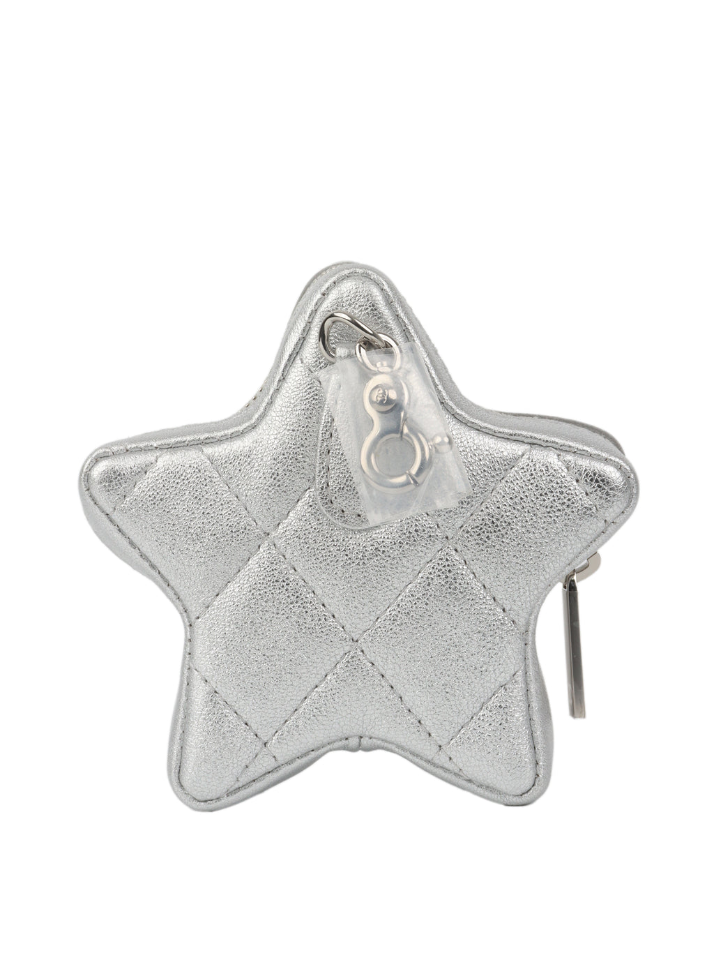 Chanel Silver Star Pouch.