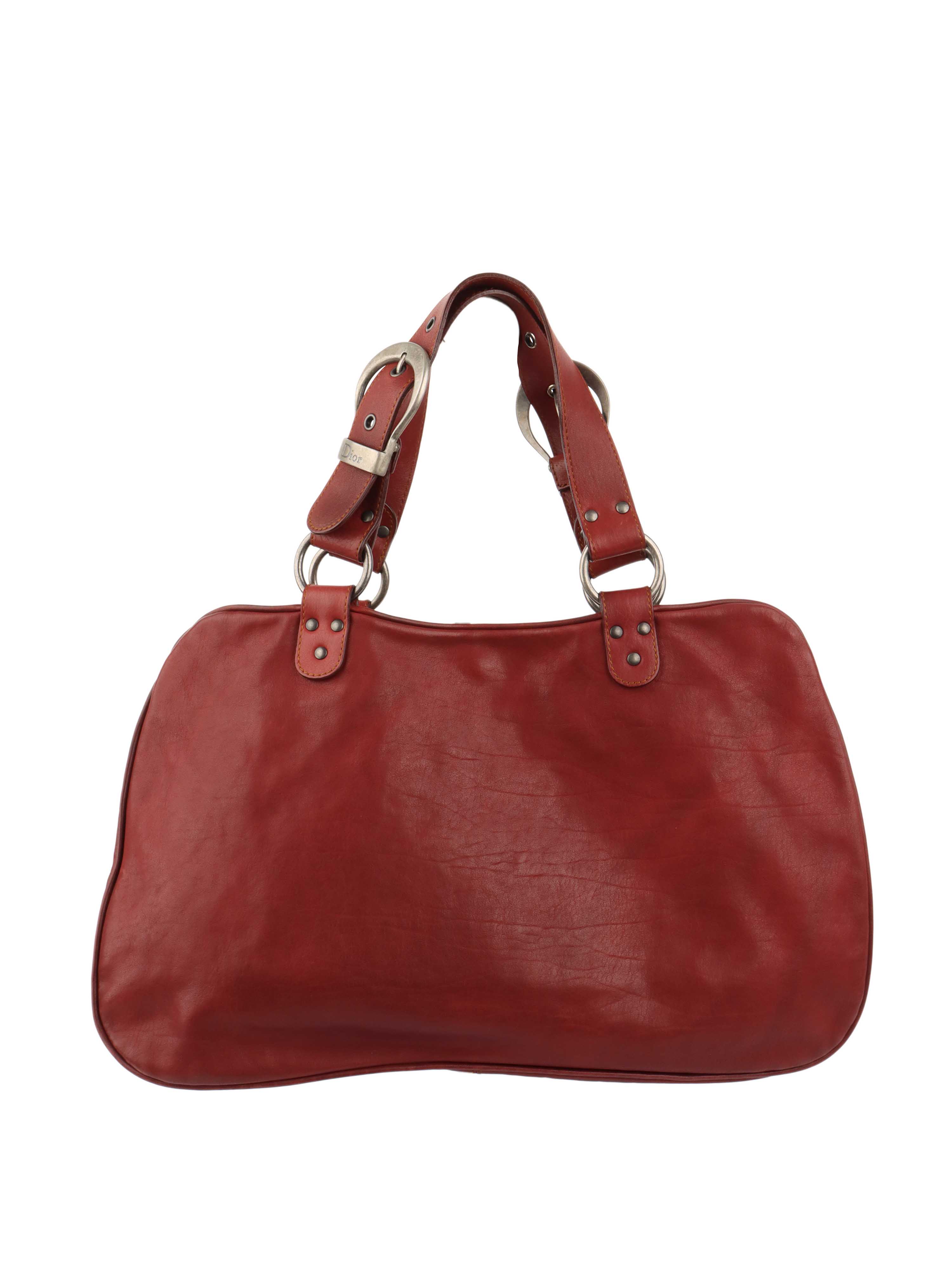 Dior Red Saddle Tote.