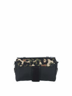 Dolce and Gabbana Leopard Jacquard Crossbody Bag.