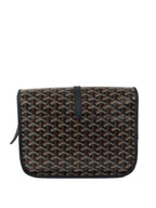 Goyard Black Belvedere MM Bag.