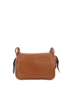 Prada Cognac Luxe Shoulder Bag.