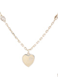 Gucci Silver Heart Necklace.