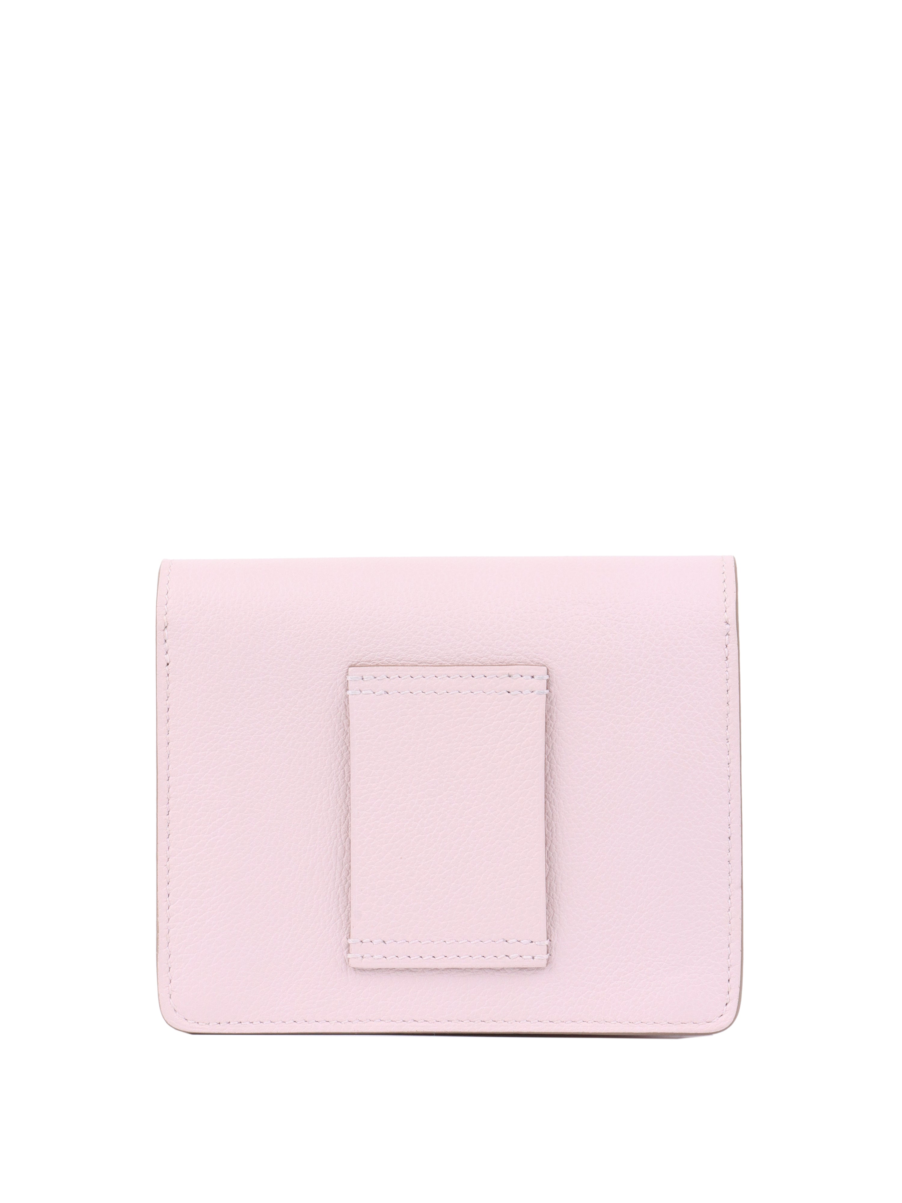 Hermes Roulis Slim Mauve Pale Wallet.