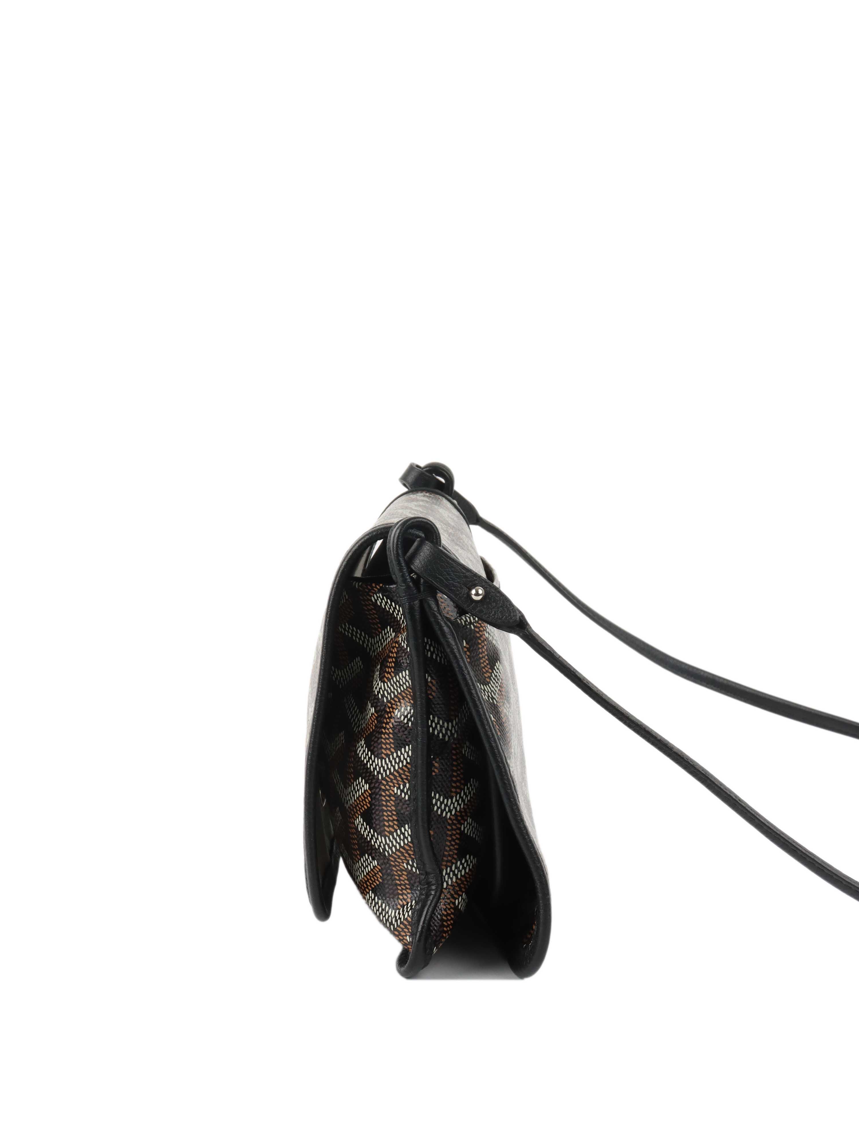 Goyard Black Plumet Pocket Wallet.