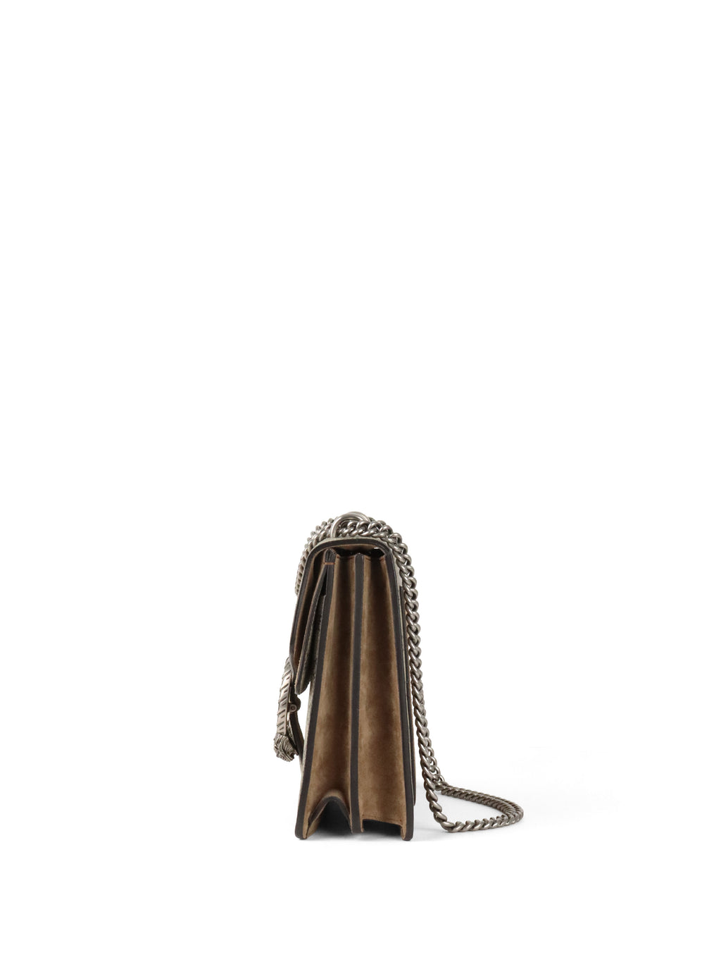 Gucci Ebony Medium GG Supreme Dionysus Shoulder Bag