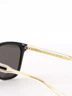 Gucci Black/Gold Sunglasses