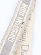 Dior Grey Adjustable Shoulder Strap with Ring.